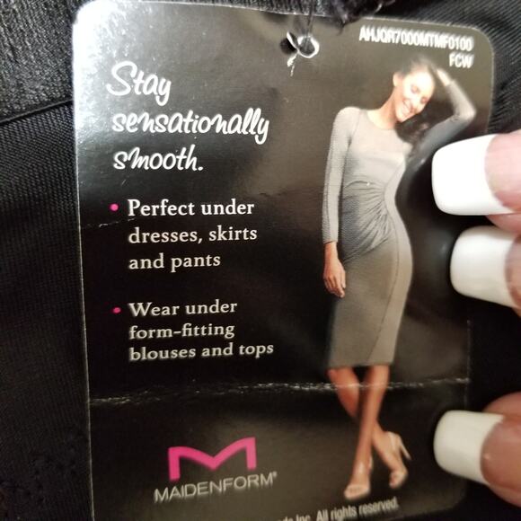 Maidenform Black Lace Embellished Bodysuit Style 1456 Size 36DD - NWT's - Picture 11 of 12